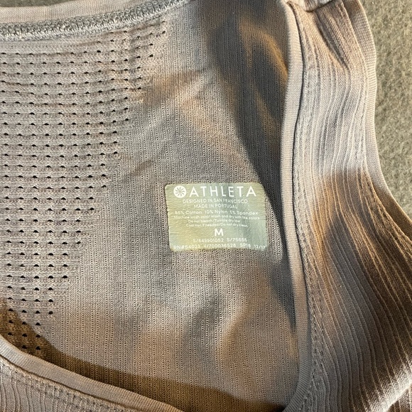 Athleta Ribbed Tank Top - Picture 3 of 4